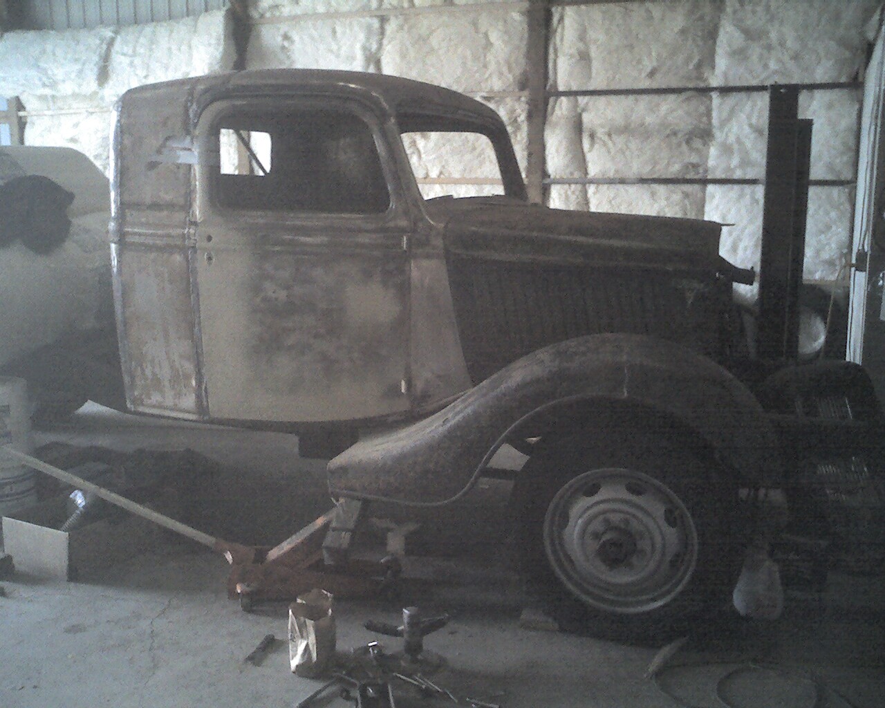 1936 Ford Car Hauler