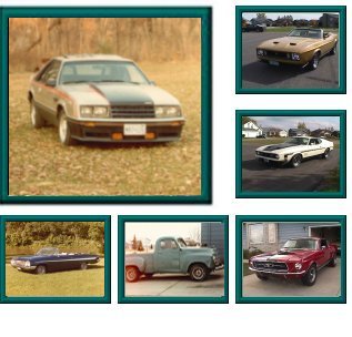 Cars and trucks, I've owned in the past